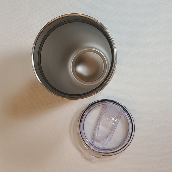 RETIRED 2022 insulated beverage container Not my problem any more!  Black/Silver - Picture 3 of 6